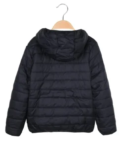 Urchin Giubbotto da bambino reversibile con cappuccio - blu scuro