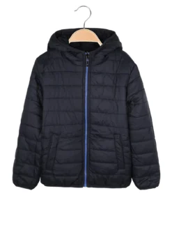 Urchin Giubbotto da bambino reversibile con cappuccio - blu scuro