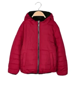 Urchin Giubbotto doubleface da bambino con cappuccio e zip