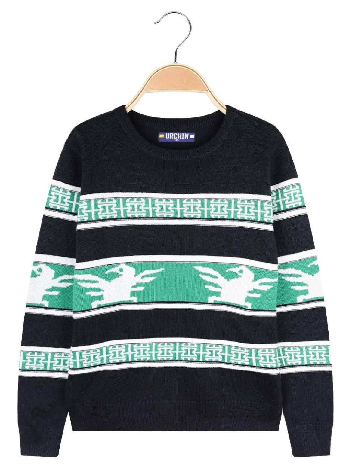 Urchin Pullover girocollo da bambino in maglia