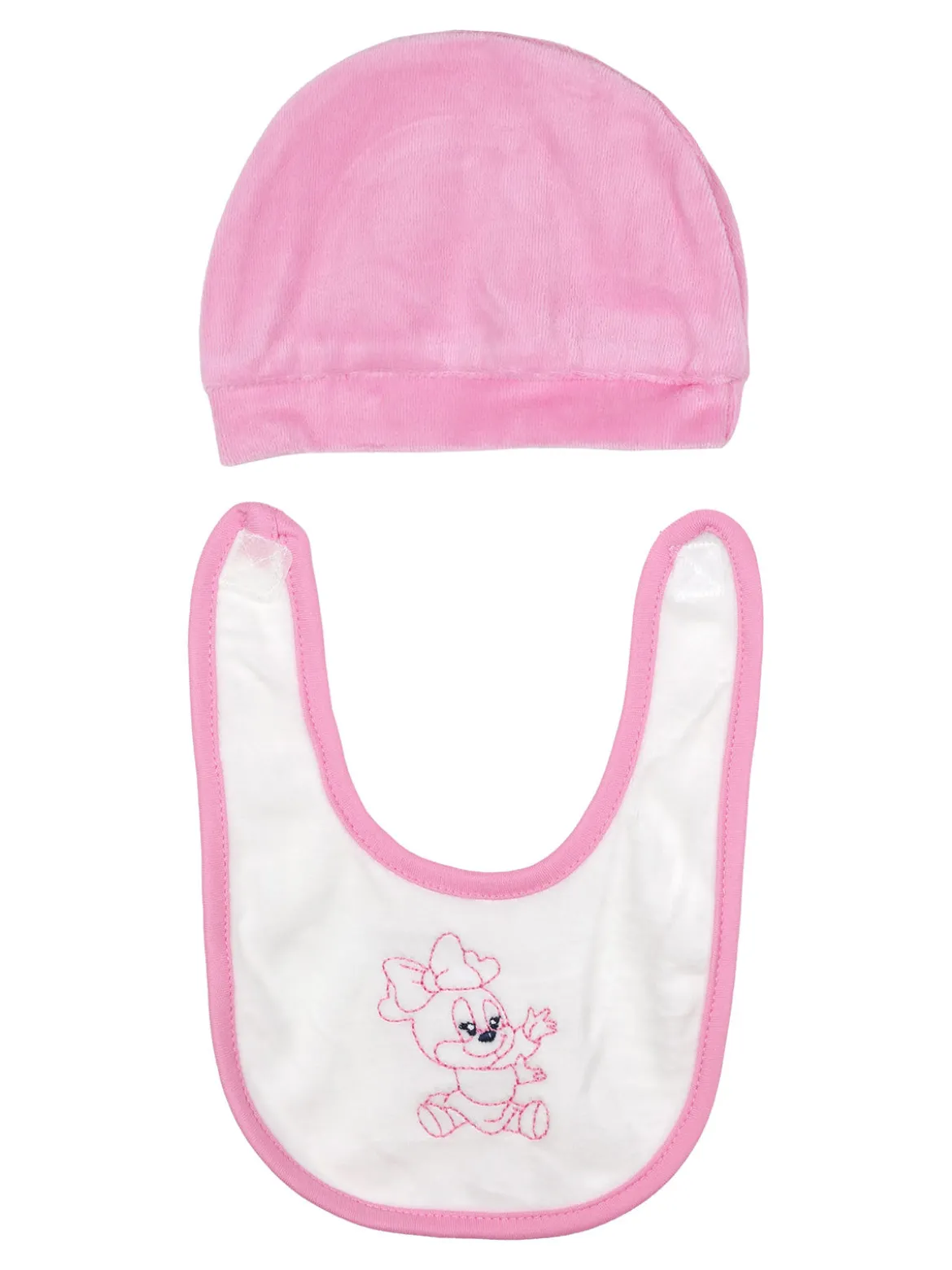 Urchin Tutina da neonata in ciniglia con accessori coordinati - fuxia