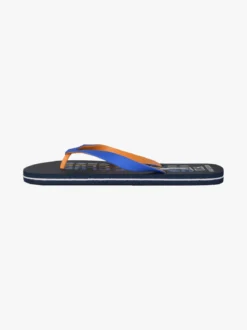 U.S. Golf Club Infradito da uomo in gomma con stampe - blu scuro