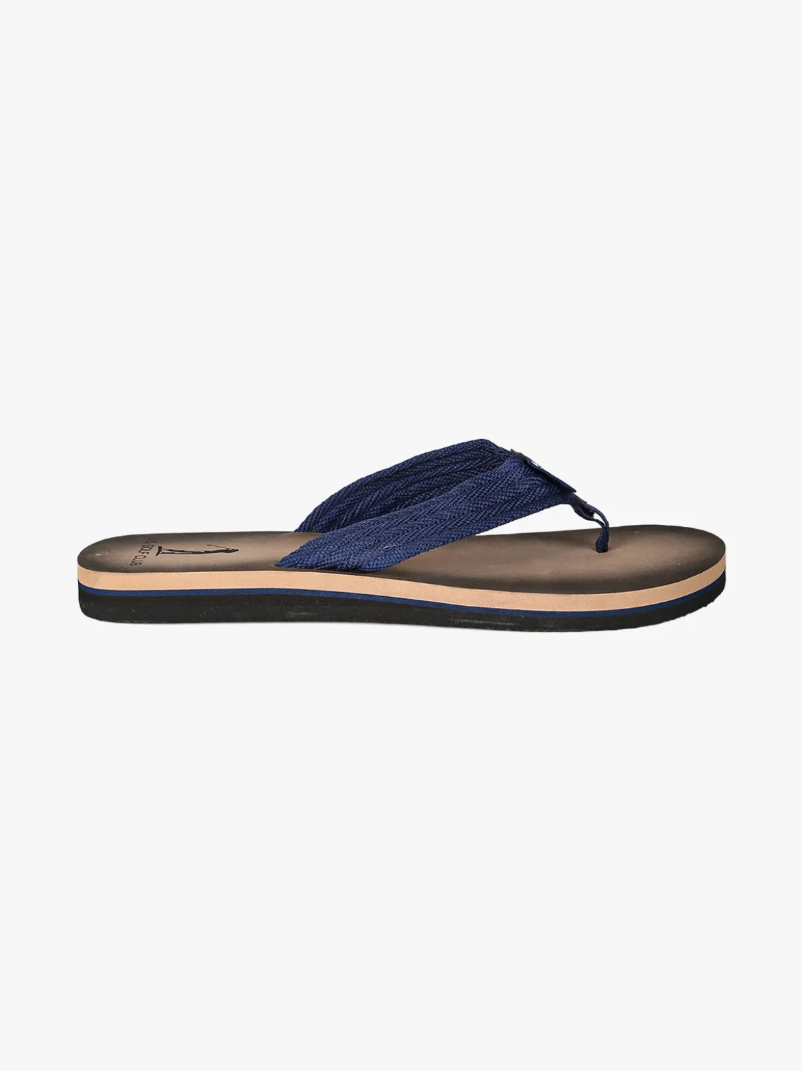 U.S. Golf Club Infradito da uomo leggere con fascette in tessuto - blu scuro