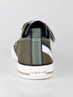 U.S. Golf Club Junior Sneakers in tela con strappo