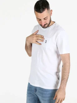 U.S. Golf Club T-shirt uomo in cotone con taschino
