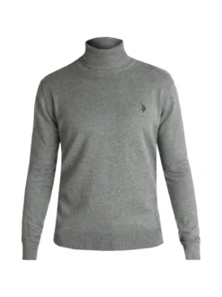 U.S. Polo Assn. Pullover dolcevita da uomo misto cashmere