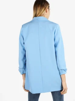 Vanita Blazer donna aperto con maniche arricciate