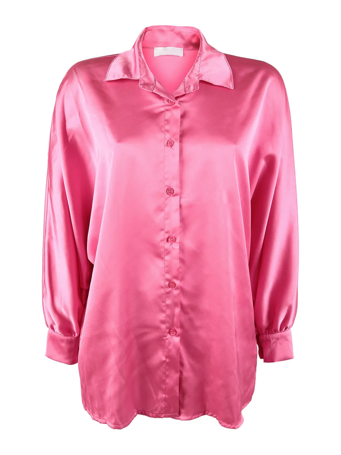 Vanita Camicia donna oversize con manica a pipistrello