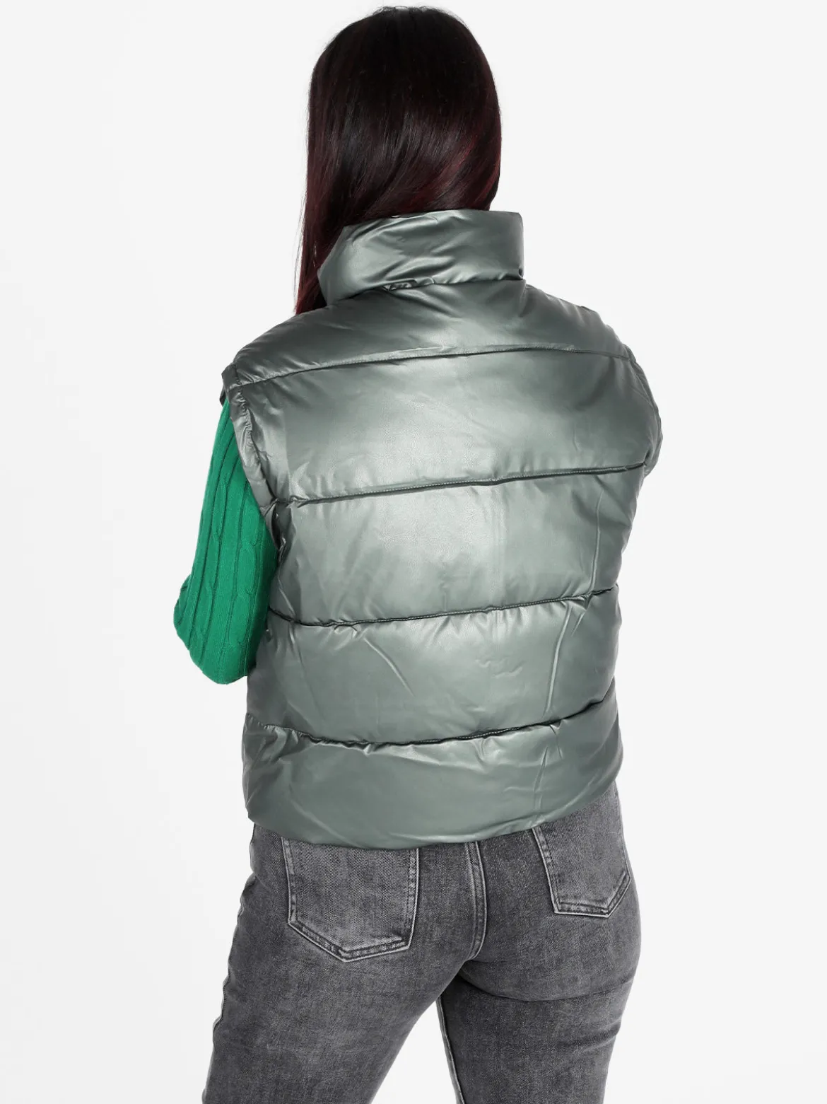 Vanita Gilet donna trapuntato con zip