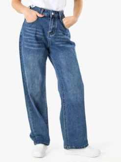 Vanita Jeans donna wide leg a vita alta - jeans