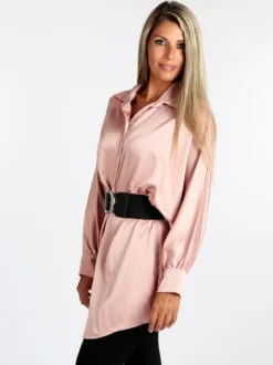 Vanita Maxi camicia donna con manica a pipistrello