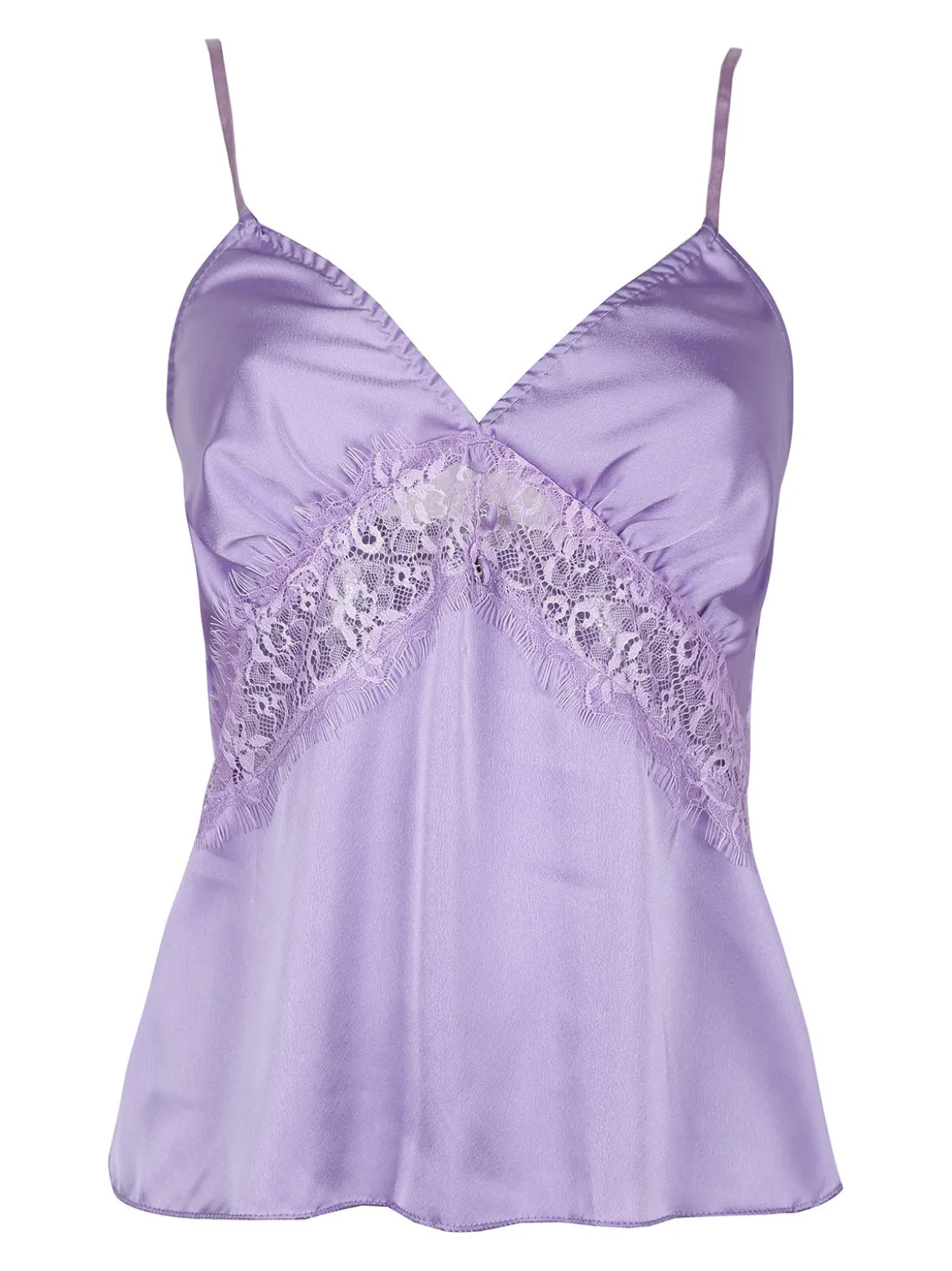 Vanita Top donna effetto raso