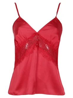 Vanita Top donna effetto raso