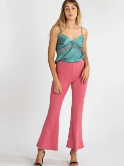 Vanita Top donna effetto raso