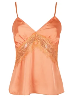 Vanita Top donna effetto raso