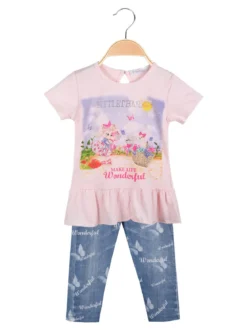 Vanity Girl'S Completo 2 pezzi da neonata con t-shirt e leggings