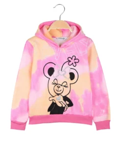 Vanity Girl'S Felpa pesante da bambina con cappuccio - fucsia