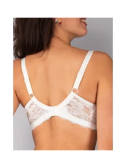 Verde Veronica AR14D Reggiseno preformato imbottito con ferretto coppa D - panna