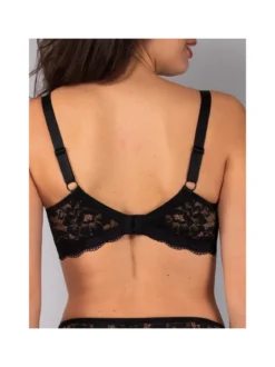 Verde Veronica AR14 Reggiseno imbottito preformato con ferretto coppa C - nero