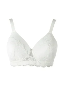 Verde Veronica AR16 Reggiseno imbottito preformato senza ferretto coppa D - panna