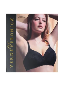 Verde Veronica AR16 Reggiseno imbottito preformato senza ferretto coppa D - panna
