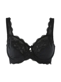 Verde Veronica AR12 Reggiseno sfoderato con ferretto coppa C - nero