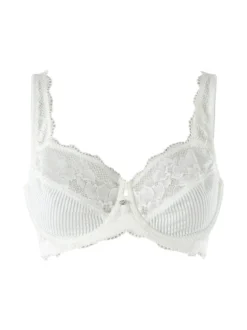 Verde Veronica AR12 Reggiseno sfoderato con ferretto coppa C - panna