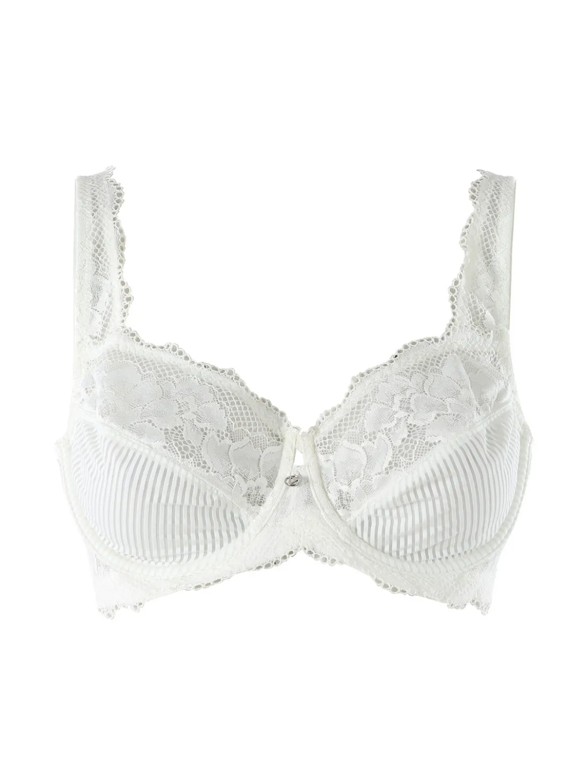 Verde Veronica AR12 Reggiseno sfoderato con ferretto coppa C - panna