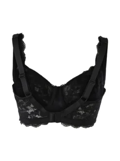 Verde Veronica AR12 Reggiseno sfoderato con ferretto coppa D - nero