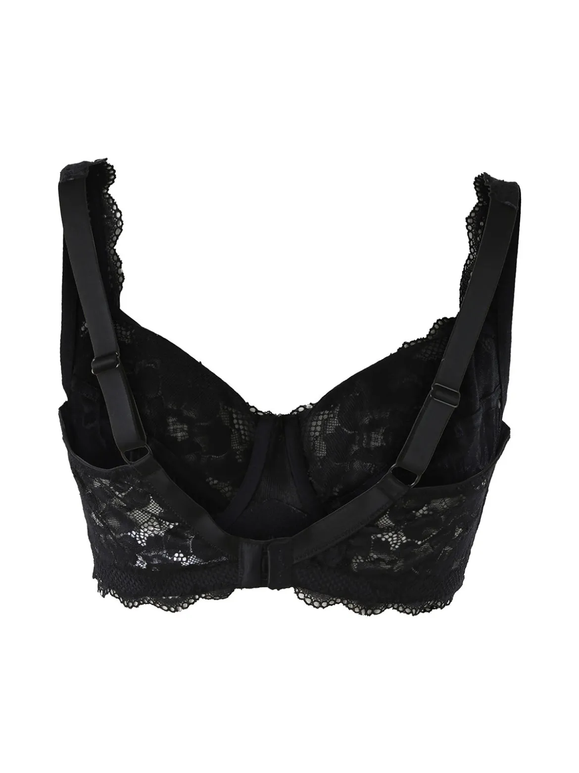 Verde Veronica AR12 Reggiseno sfoderato con ferretto coppa D - nero