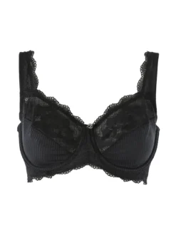 Verde Veronica AR12 Reggiseno sfoderato con ferretto coppa E - nero