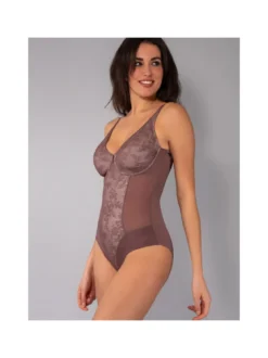 Verde Veronica DR42 Body donna francese con ferretto coppa C