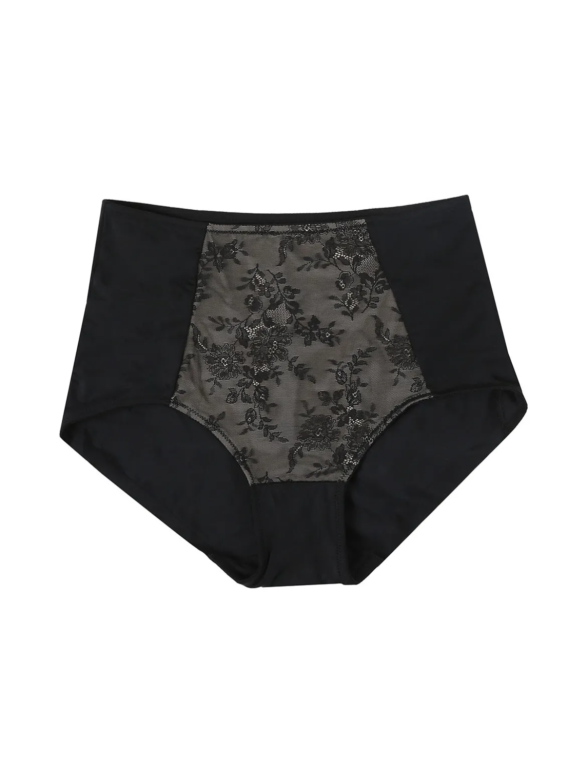 Verde Veronica DR39 Guaina donna con dettaglio in pizzo - nero