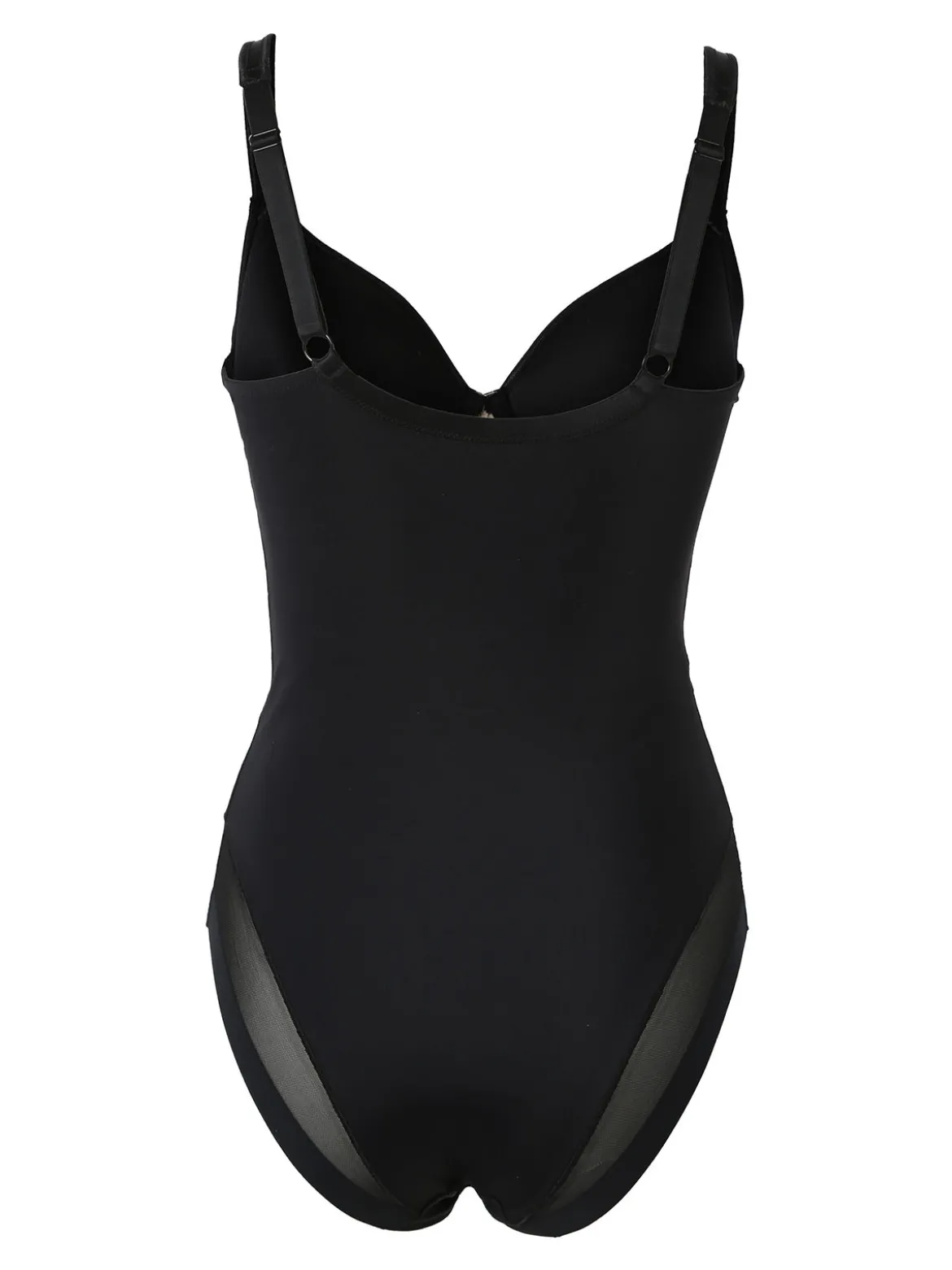 Verde Veronica OD44C Body con coppe imbottite e ferretto COPPA C - nero