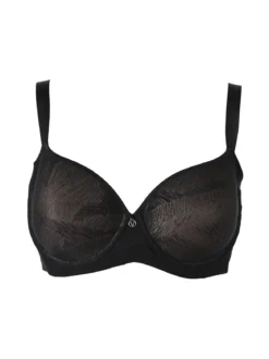 Verde Veronica OD14 Reggiseno con coppe imbottite e ferretto COPPA C - nero
