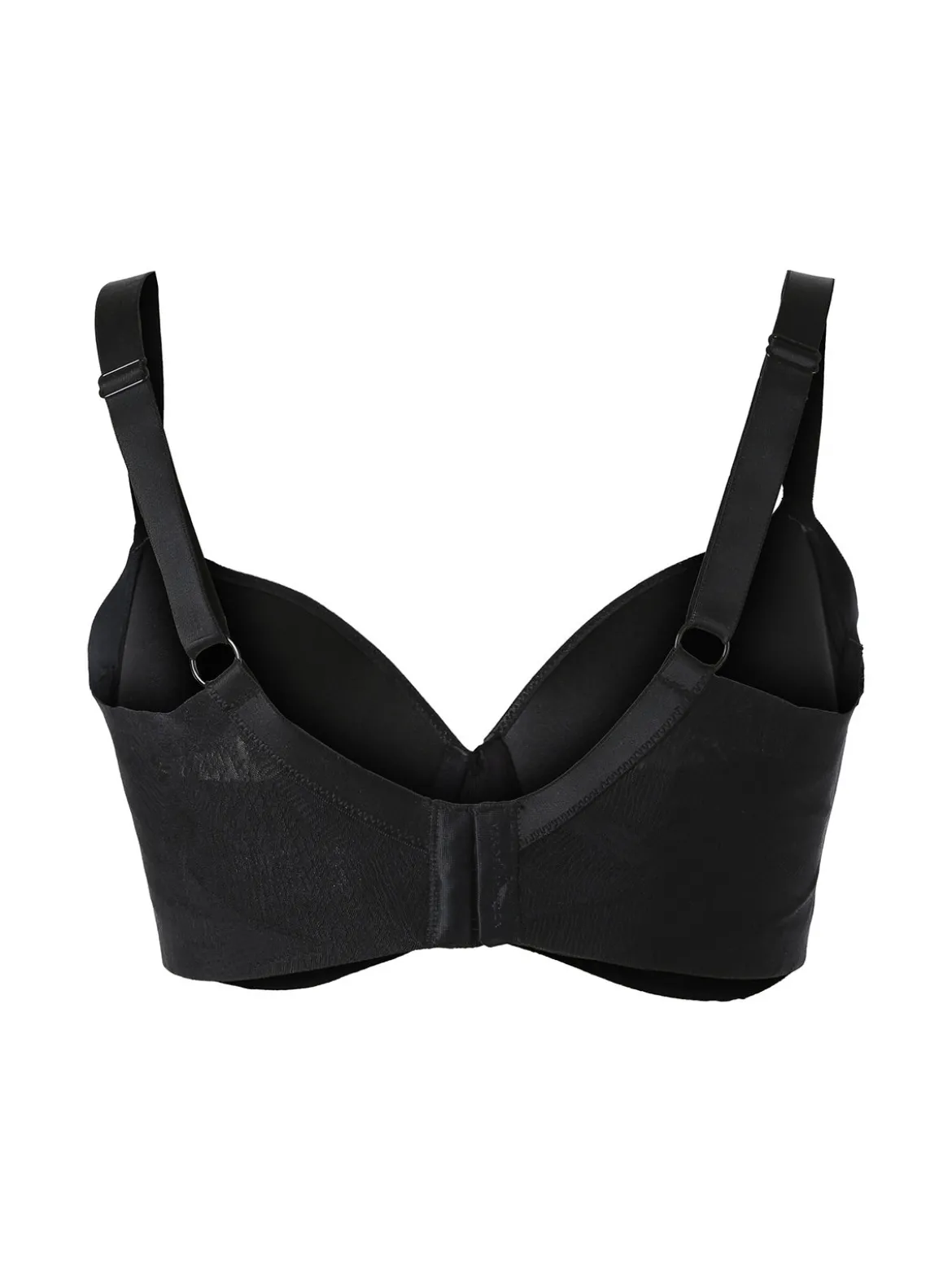 Verde Veronica OD14 Reggiseno con coppe imbottite e ferretto COPPA D - nero