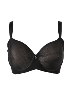 Verde Veronica OD14 Reggiseno con coppe imbottite e ferretto COPPA D - nero