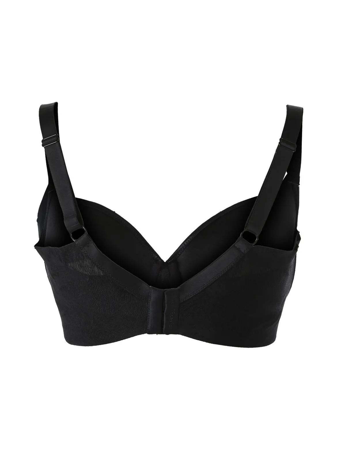 Verde Veronica OD14 Reggiseno con coppe imbottite e ferretto COPPA E - nero