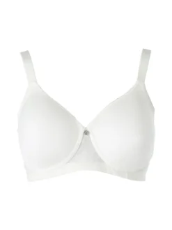 Verde Veronica OD16 Reggiseno donna con coppe imbottite senza ferretto COPPA C - panna
