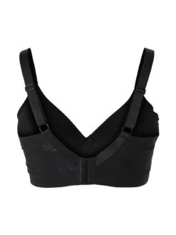 Verde Veronica OD16 Reggiseno donna con coppe imbottite senza ferretto COPPA C - nero