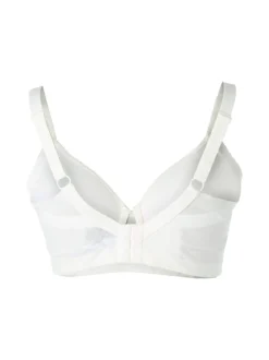 Verde Veronica OD16 Reggiseno donna con coppe imbottite senza ferretto COPPA D - panna