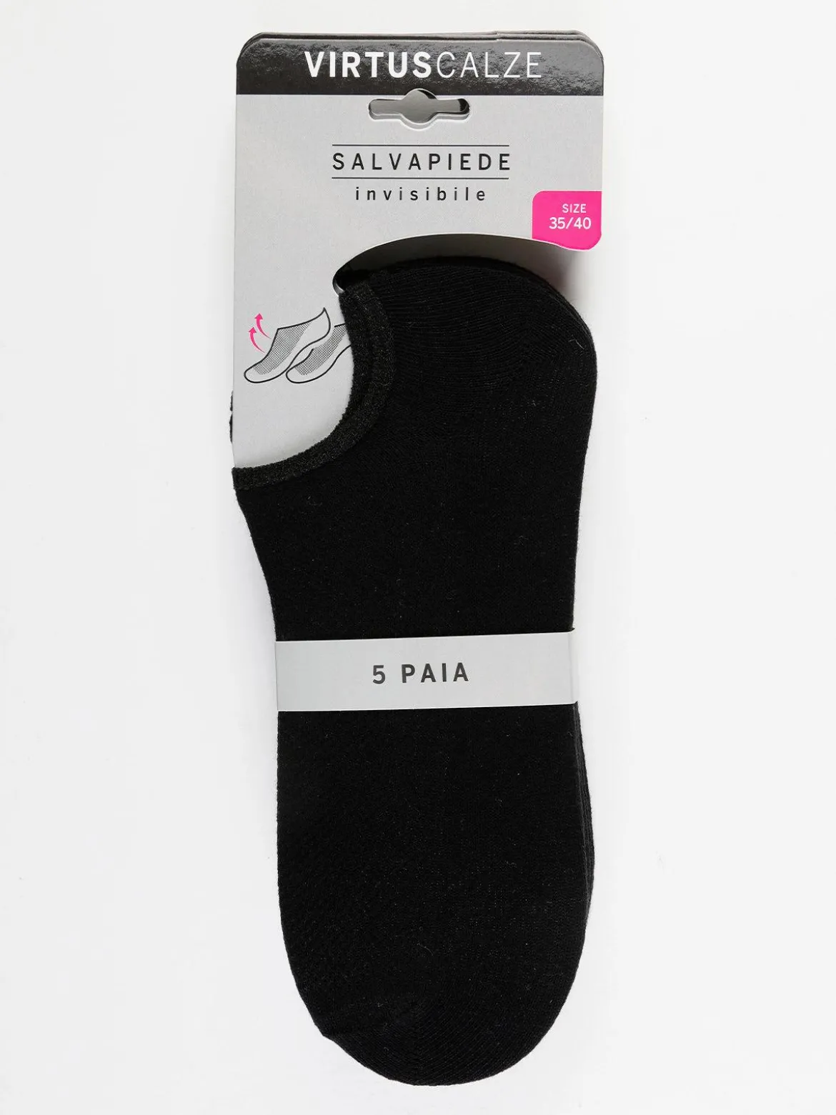 Virtus Calze corte misto cotone 5 pezzi