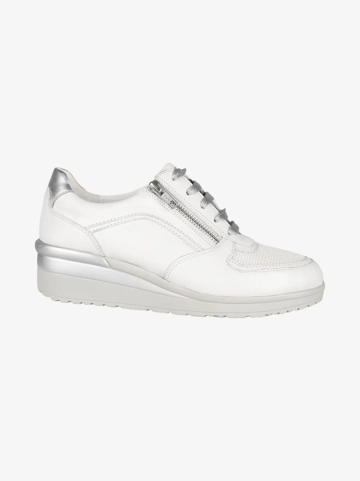 Walk Dream Sneakers in pelle donna con zeppa