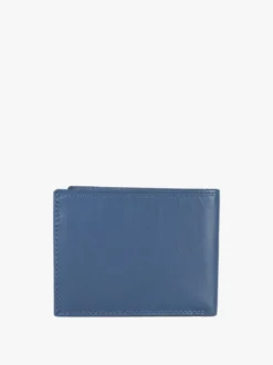Wampum Portafoglio in pelle uomo con scritte