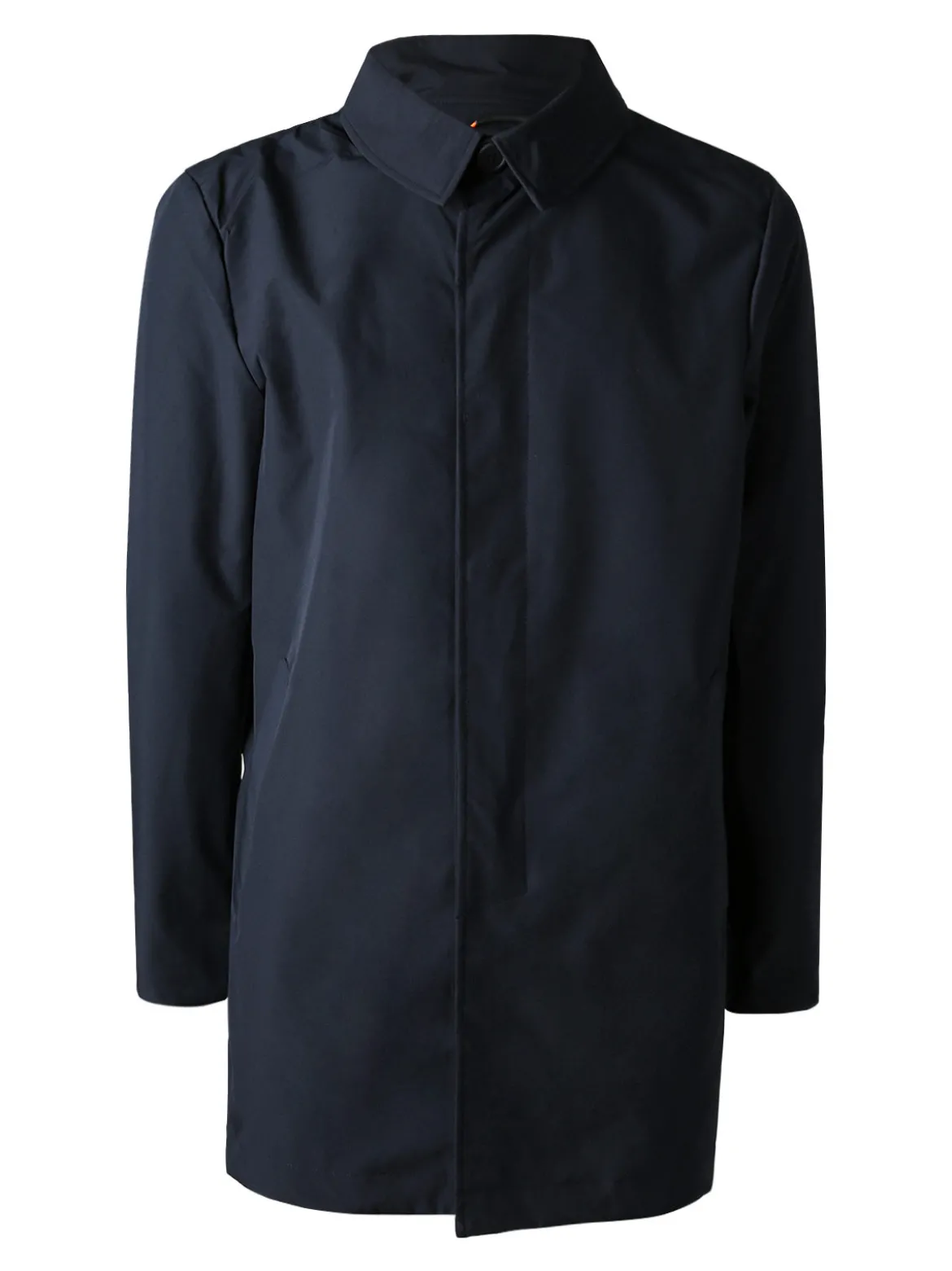 Warren Webber Giacca impermeabile da uomo con bottoni - blu scuro