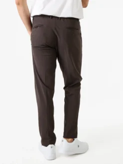 Warren Webber Pantaloni casual da uomo a gamba dritta - moro