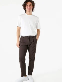 Warren Webber Pantaloni casual da uomo a gamba dritta - moro