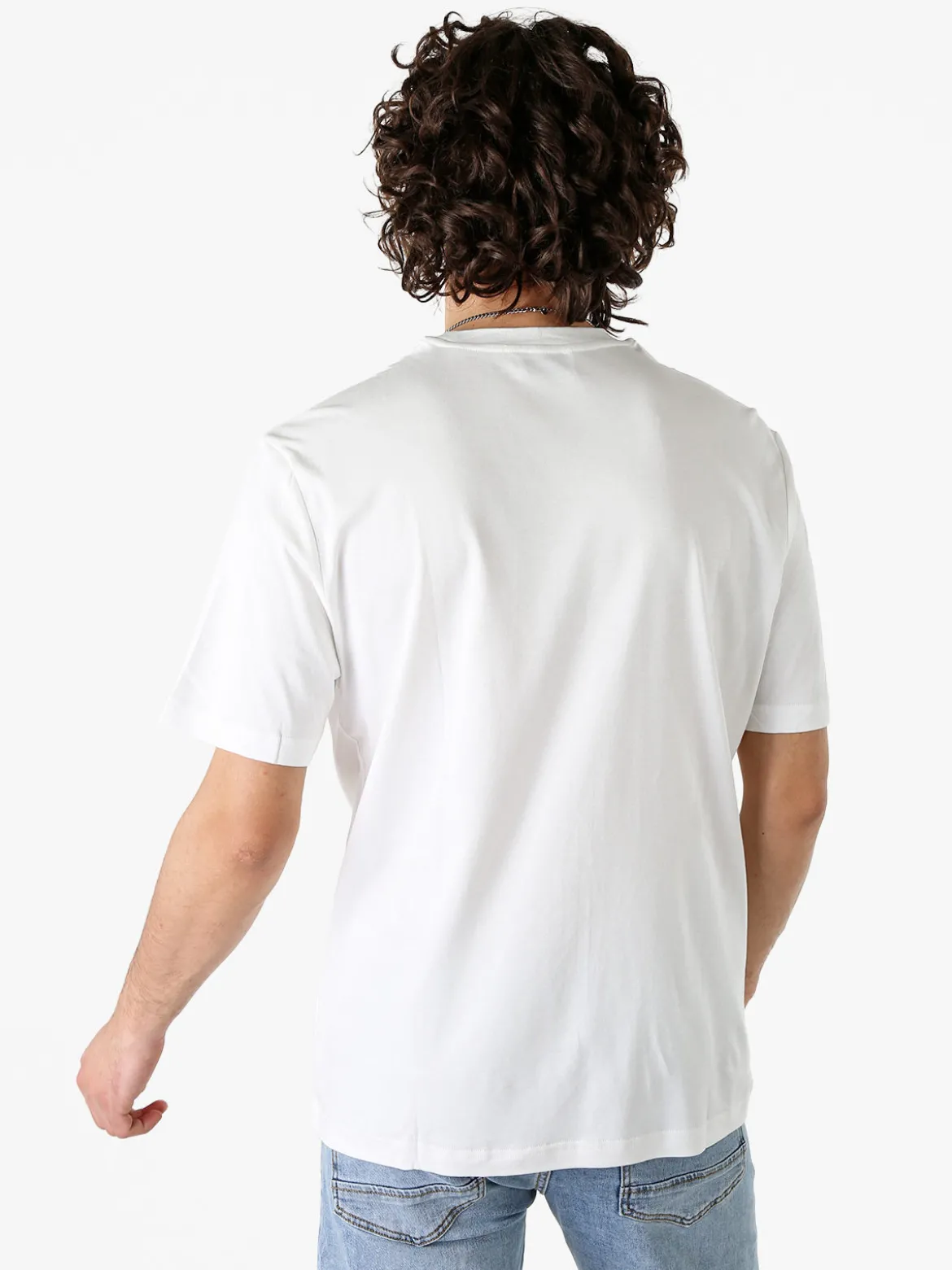 Warren Webber T-shirt girocollo da uomo - bianco