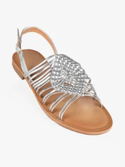 Wellspring Sandali bassi intrecciati donna