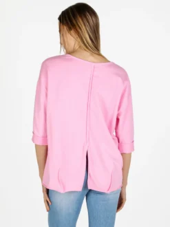 Wendy Trendy T-shirt donna a manica lunga con spacco dietro
